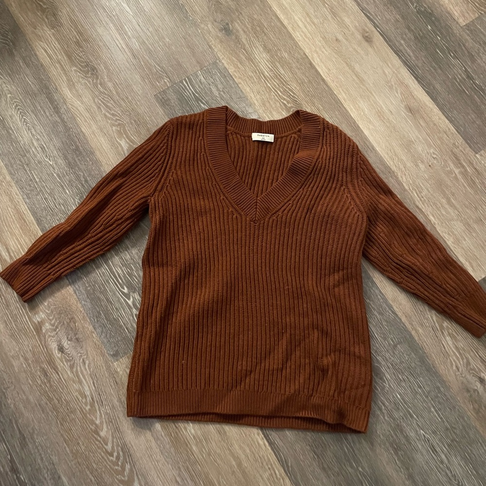 Burgundy sweater from Aritzia!